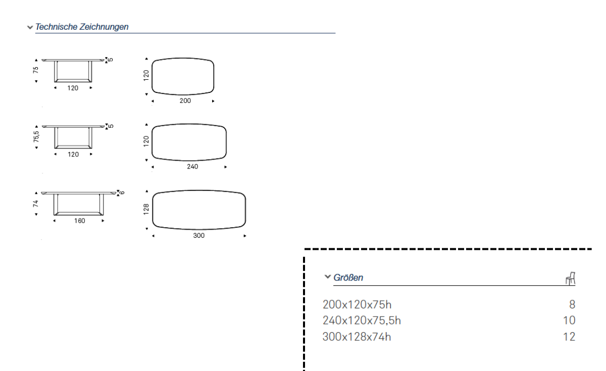Cattelan Italia DRAGON KERAMIK PREMIUM Esstisch • 3 Größen