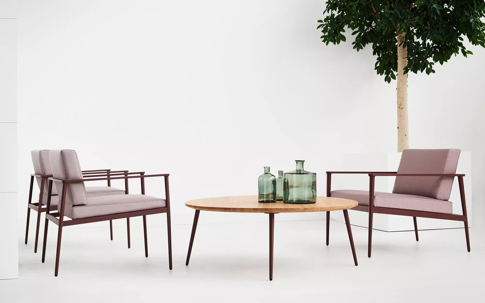 Bivaq Vint Esstisch Ø120 × 74 cm