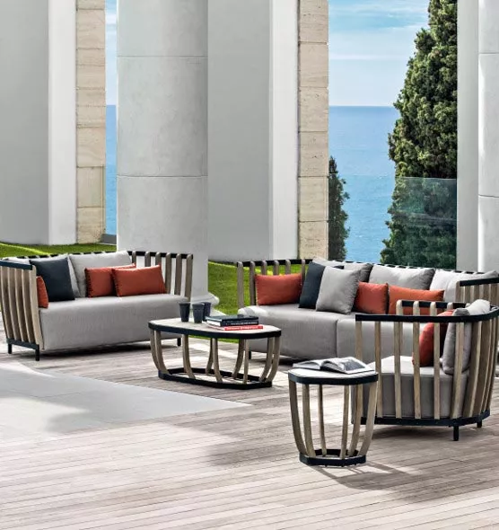 Ethimo Swing Beistelltisch | Rechteckig