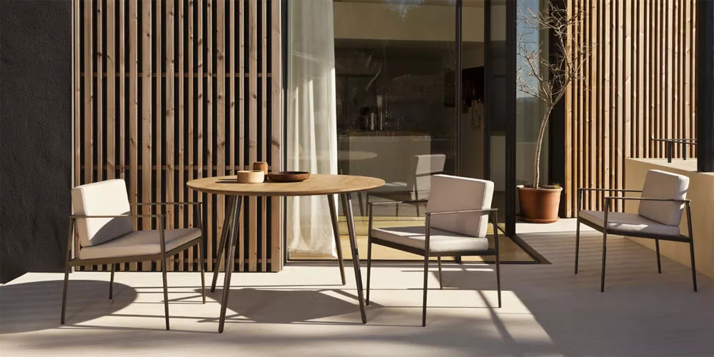 Bivaq Vint Esstisch Ø120 × 74 cm