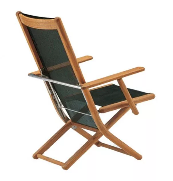 Fischer Möbel Verstellsessel Tennis, Gewebe schwarz