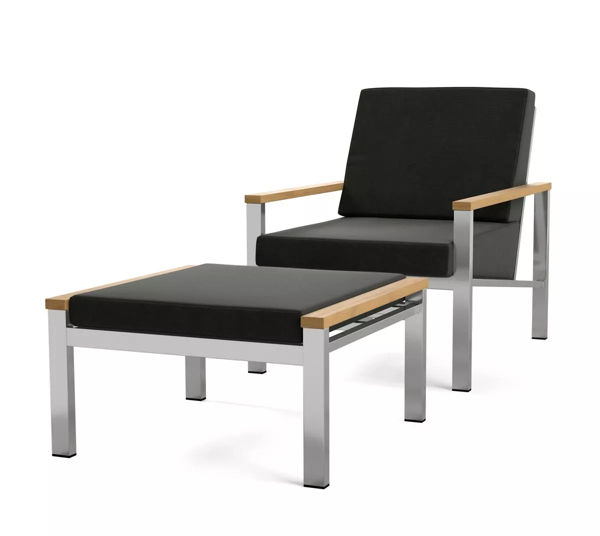 Barlow Tyrie Equinox Edelstahl-Loungesessel