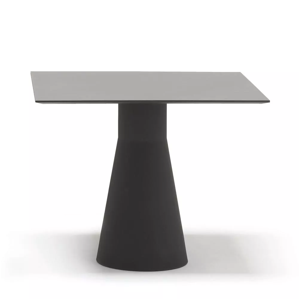 Andreu World Reverse Outdoor Gartentisch mit Glas Tischplatte • verschiedene Größen