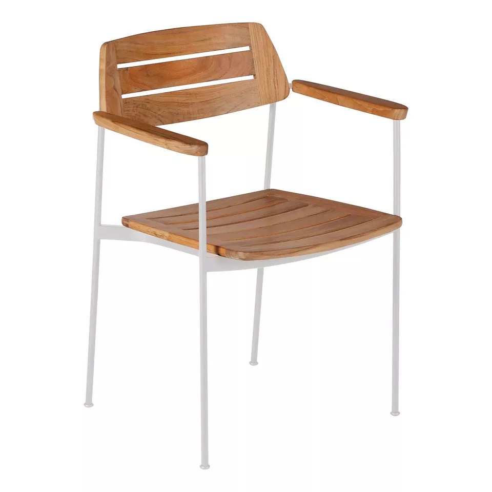 Barlow Tyrie Layout Gartenstuhl • Armlehnstuhl 60 × 53 cm