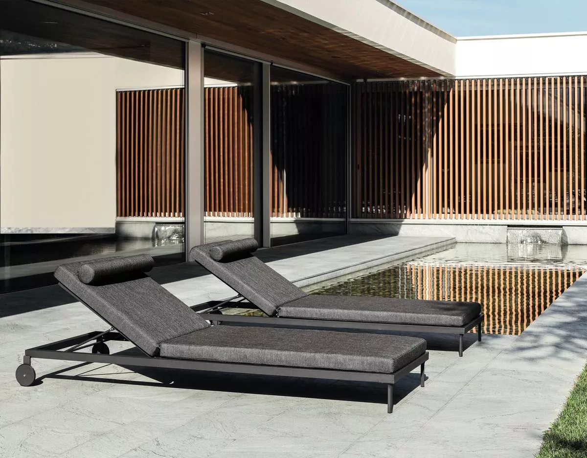 Talenti CLEO Alu Sonnenliege 81 cm • Gartenliege 