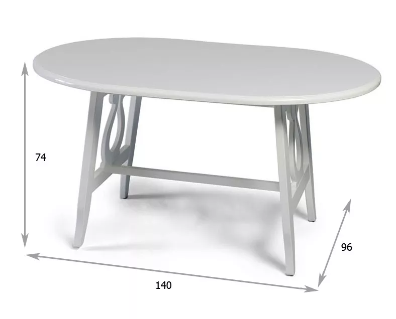 Herrenhaus Michelle Gartentisch 140 cm