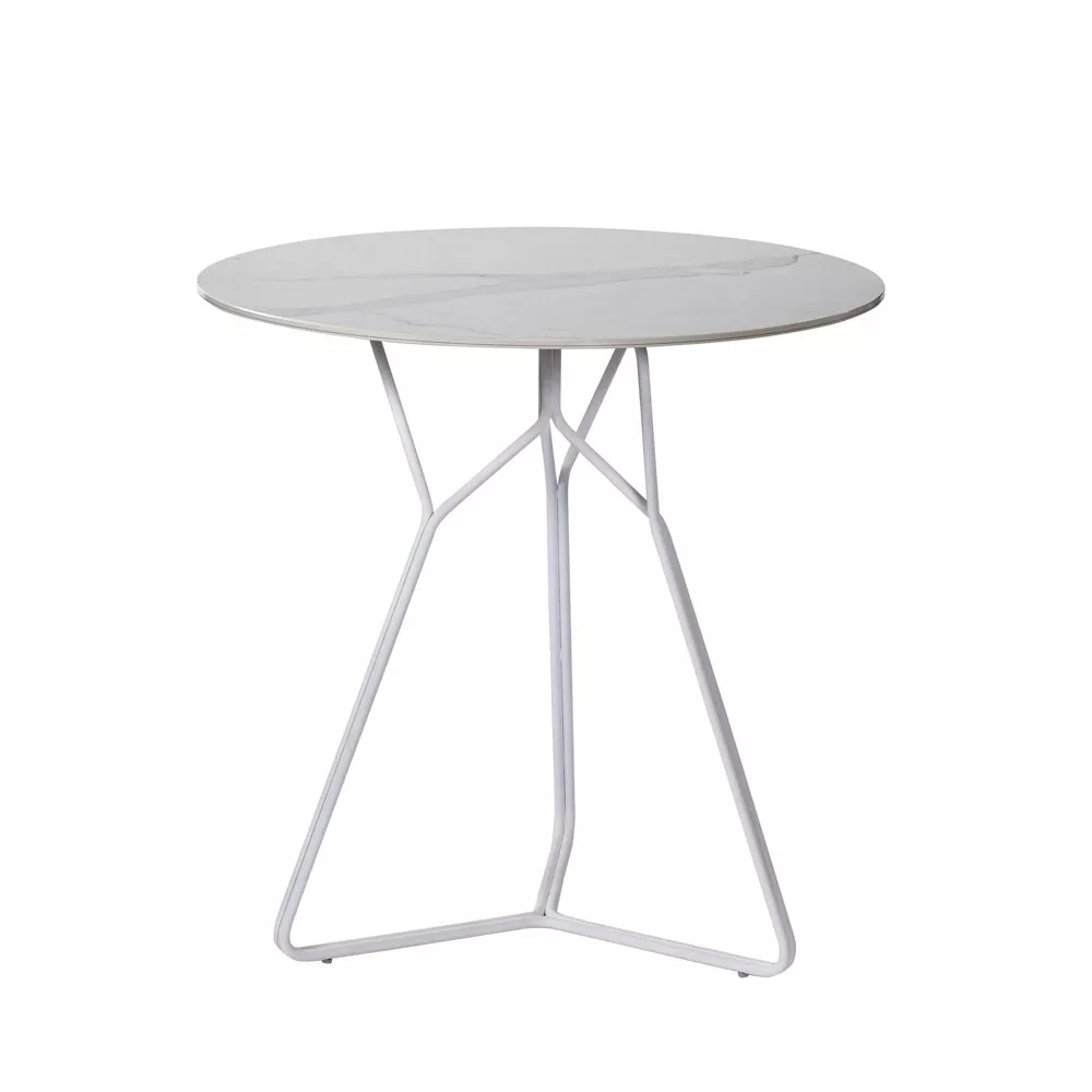 OASIQ SERAC Esstisch mit HPL Tischplatte Ø 72 cm