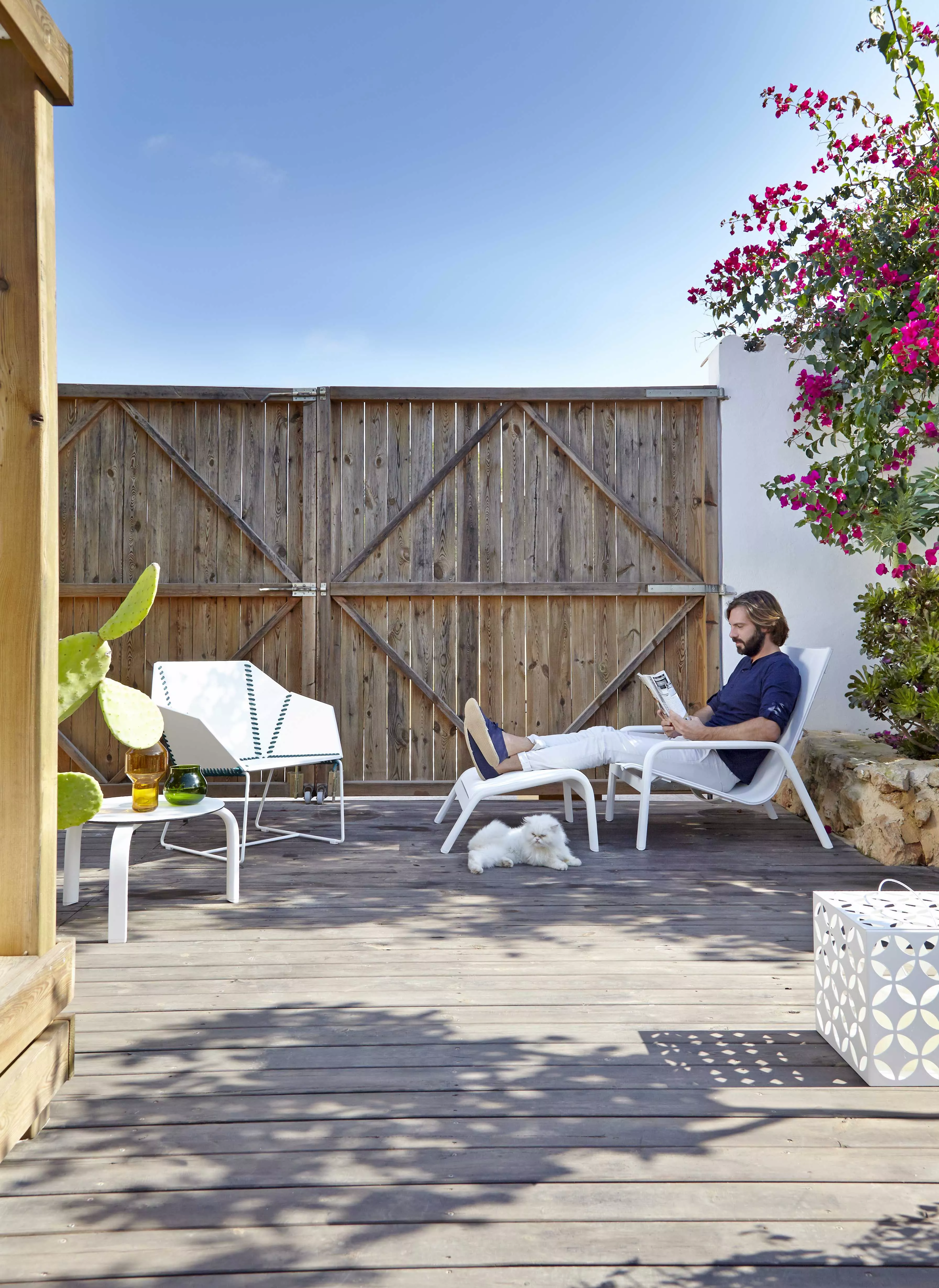 GANDIA BLASCO Stack Loungestuhl Mit Hoher Ruckenlehne