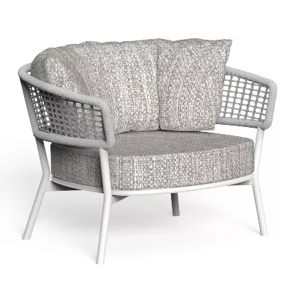 Talenti MOON Alu Sessel • inklusive Polster