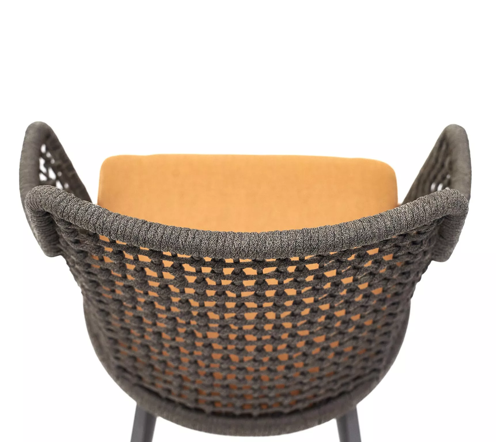 Varaschin Emma Geflecht Armlehnstuhl 57 cm • Texture • Sunbrella / Aluminiumbeine