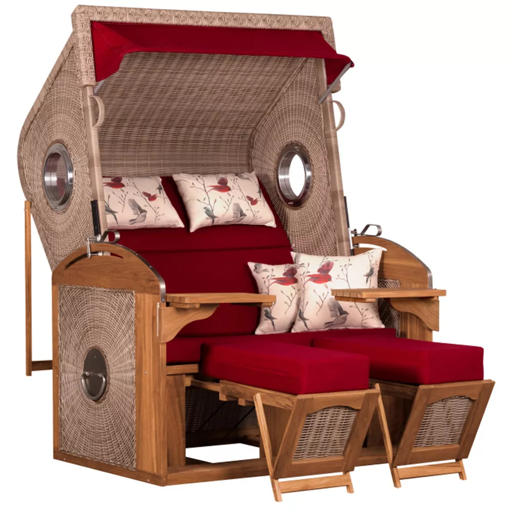 Schutzhülle Strandkorb Sailor XL - white kubu