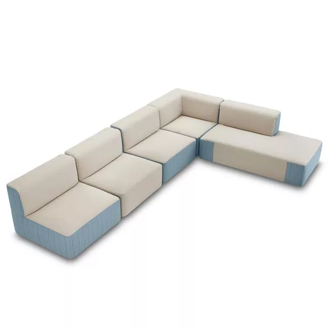 Varaschin Belt Loungesessel (Loungesofa Mittelmodul EINFARBIG) 70 cm 