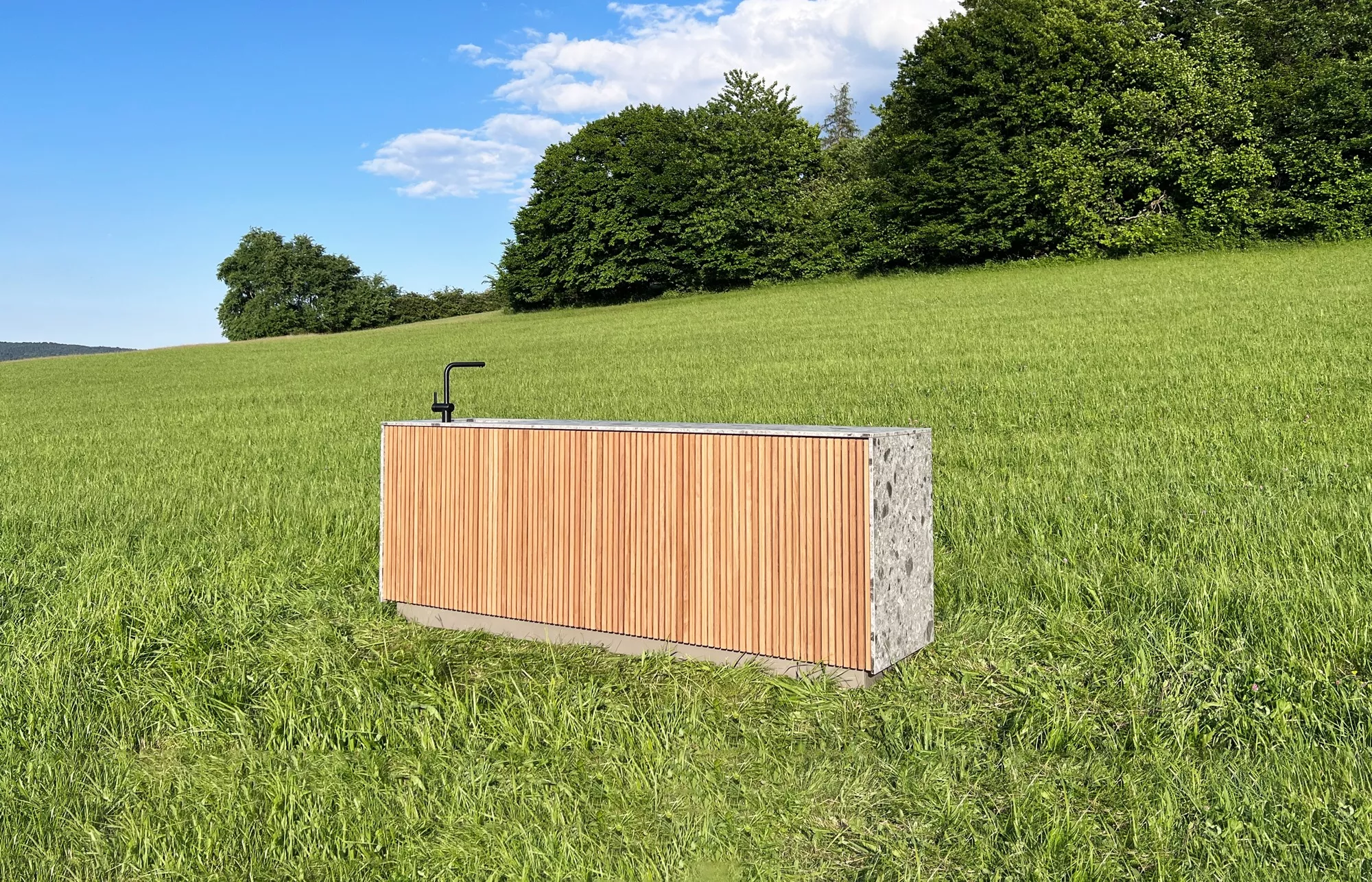 Cubic Outdoor Küche