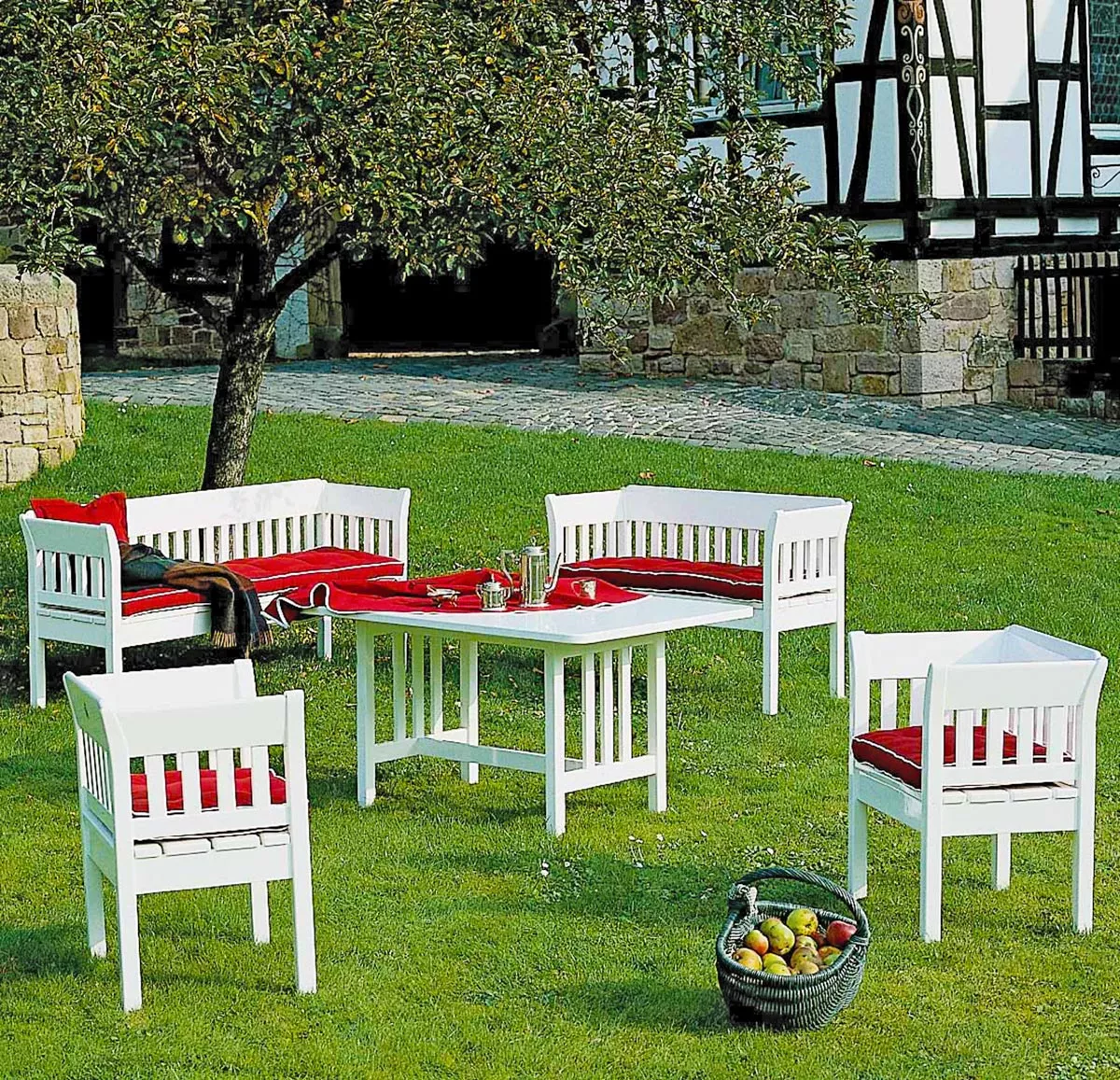 Herrenhaus Philippe Ancona II Beistelltisch 50 cm  