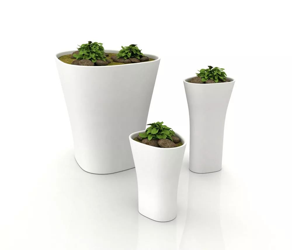 Vondom Bones Pflanzkübel • Pflanzgefäß H 220 cm