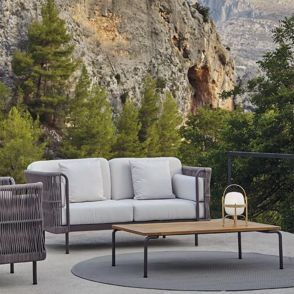 Point Weave Sonnenliege • Gartenliege 78 cm