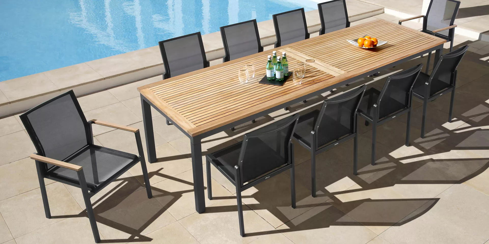 Barlow Tyrie Aura Teak-Gartentisch | 300 cm 