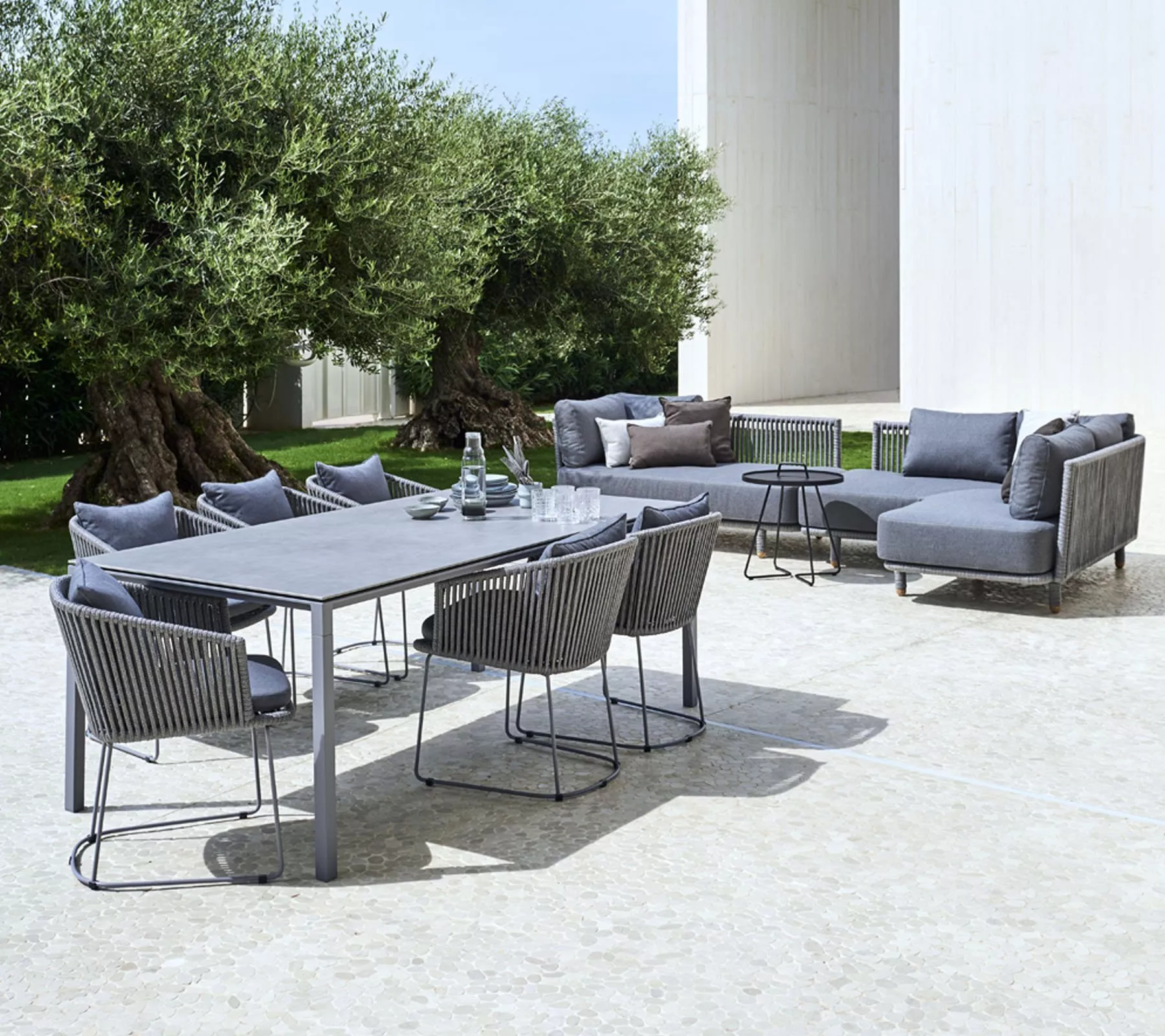 Cane-line Moments Gartenbank | Gartensofa 126 cm