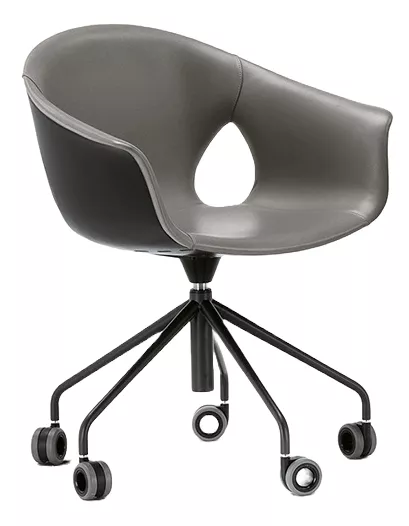 Poltrona Frau GINGER ALE Drehstuhl mit Rollen