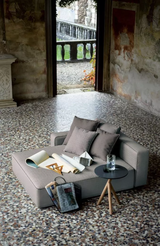 Roda Dandy Gartensofa • Loungemodul 001 + 004 • 225 × 97 cm