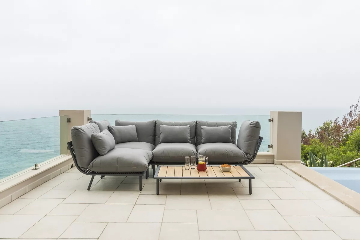 Alexander Rose Beach Loungetisch 122 cm mit HPL-Tischplatte