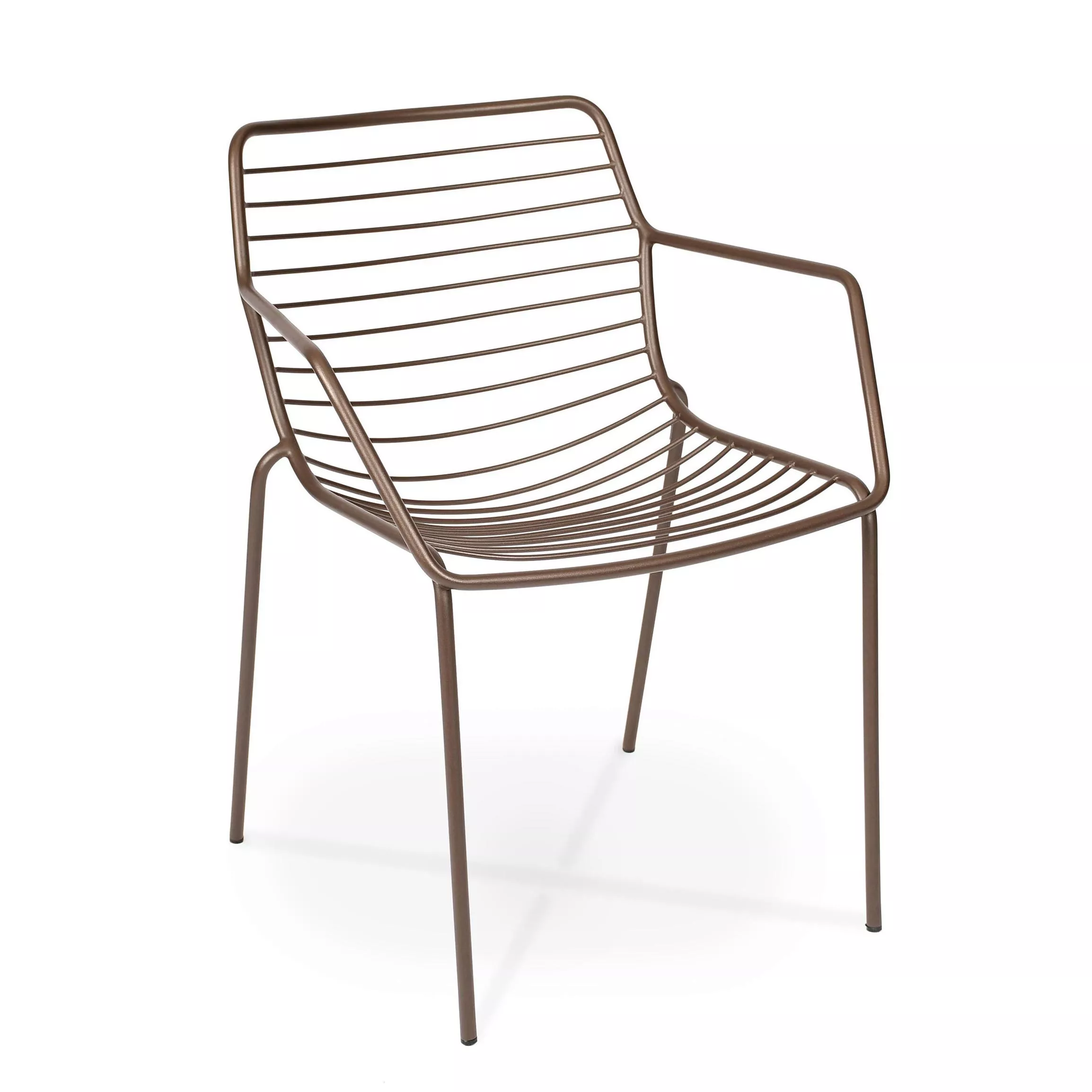 Fischer Möbel Claris Gartenstuhl • Outdoor Armlehnstuhl 62 cm 