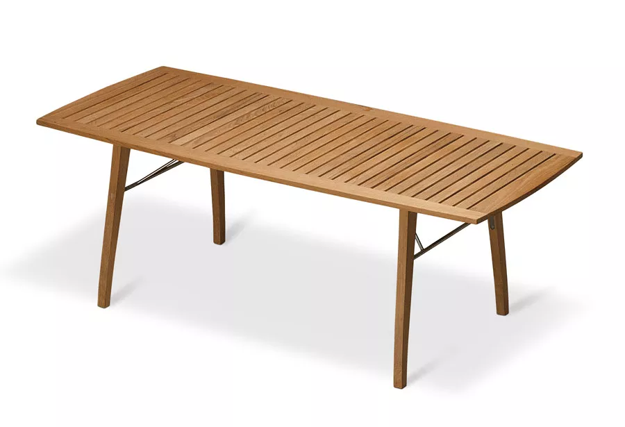 Fritz Hansen Skagerak Ballare Tisch 90 x 196/296 x 73 cm, einschl. 2 Zusatzplatten