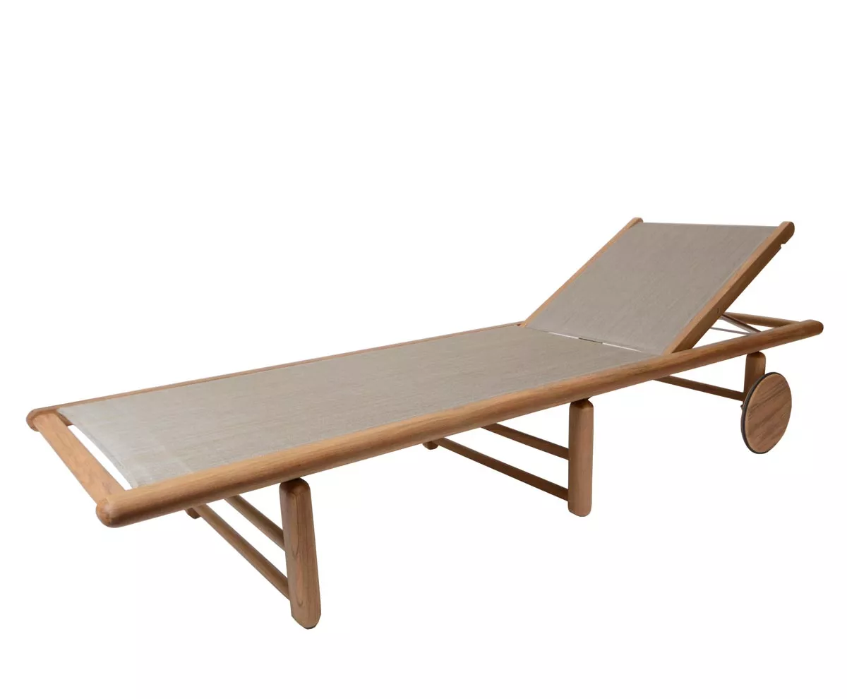 Fischer Möbel Sonnenliege Tennis, 3-fach verstellbar