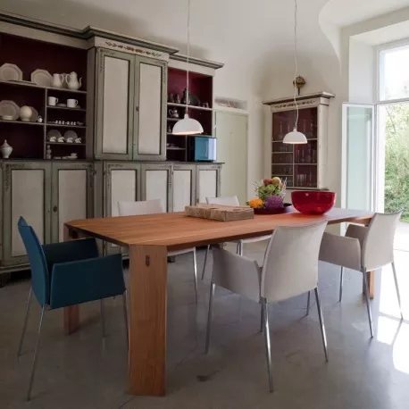 Zanotta • LIA • Polsterstuhl • mit Armlehne