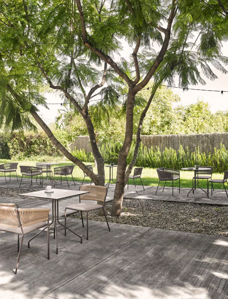 Point Weave Gartenstuhl 57 cm