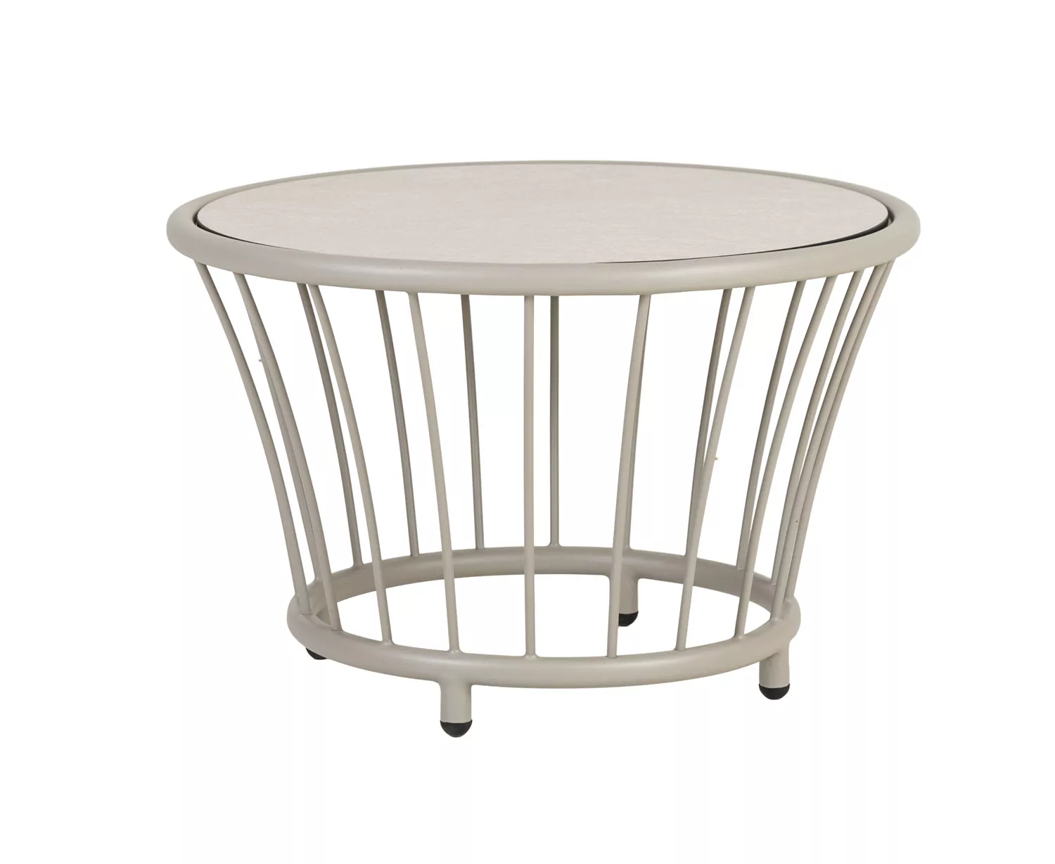 Alexander Rose Cordial Beistelltisch Ø 62,5 cm mit HPL-Tischplatte