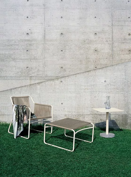 Roda Harp Loungesessel 768 • Geflecht Ø 7 mm