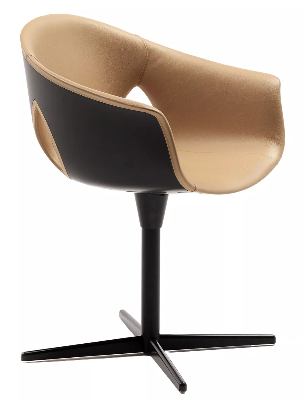 Poltrona Frau GINGER ALE Armlehnstuhl / Kreuzfuß