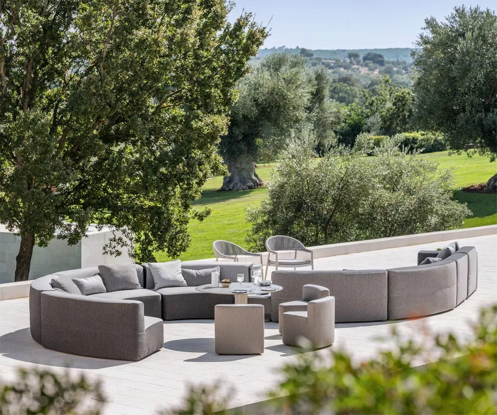 Varaschin Belt Loungesessel (EINFARBIG) Ø 90 cm 