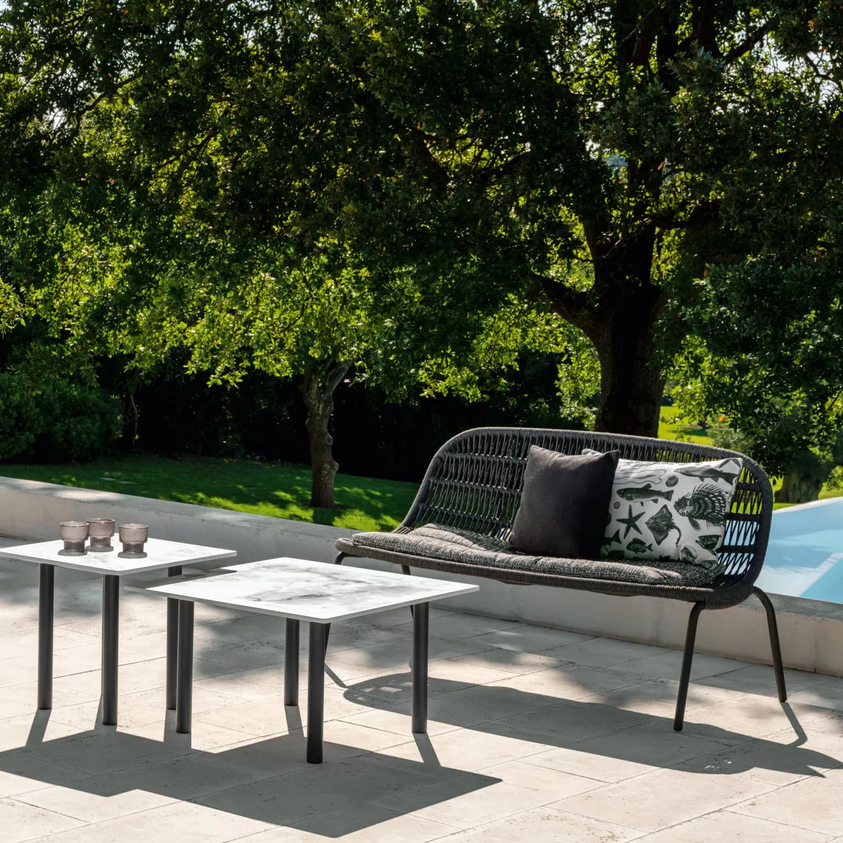 Talenti PANAMA Beistelltisch 50x50cm