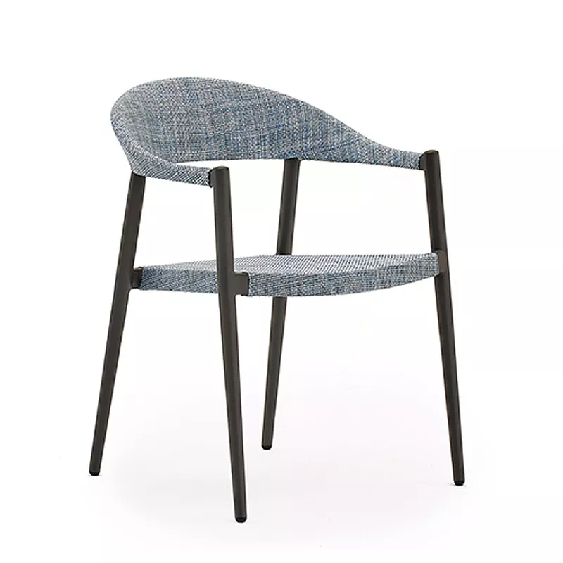 Varaschin Clever Gartenstuhl mit VAR#TEX Bespannung • Essstuhl 58 cm 