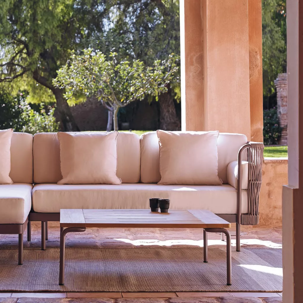 Point Weave Sonnenliege • Gartenliege 78 cm