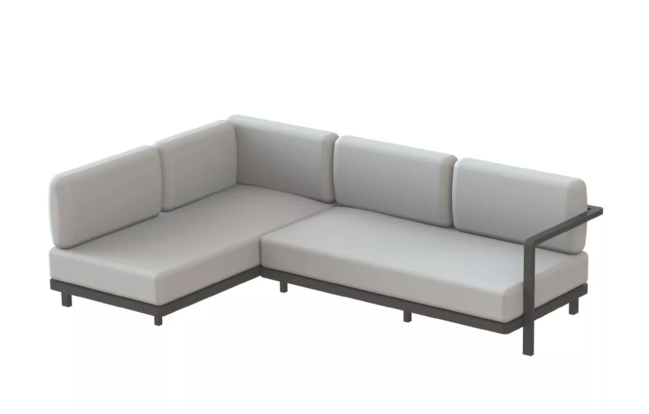 Royal Botania Red Label • Alura Lounge Ecksofa 02 • 250 cm rechts/links