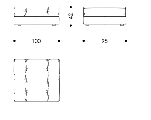 Wittmann ATRIUM • Hockermodul