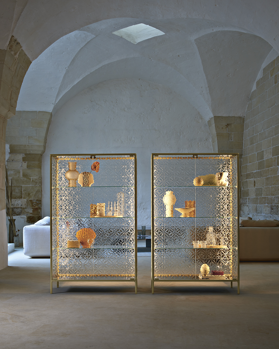 FIAM ECHO Vitrine • optional mit LED-Beleuchtung