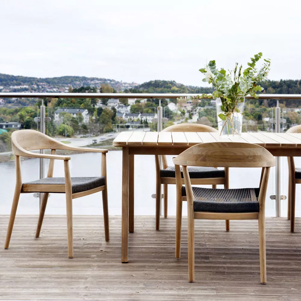 OASIQ SKAGEN Gartentisch 234 × 100 cm