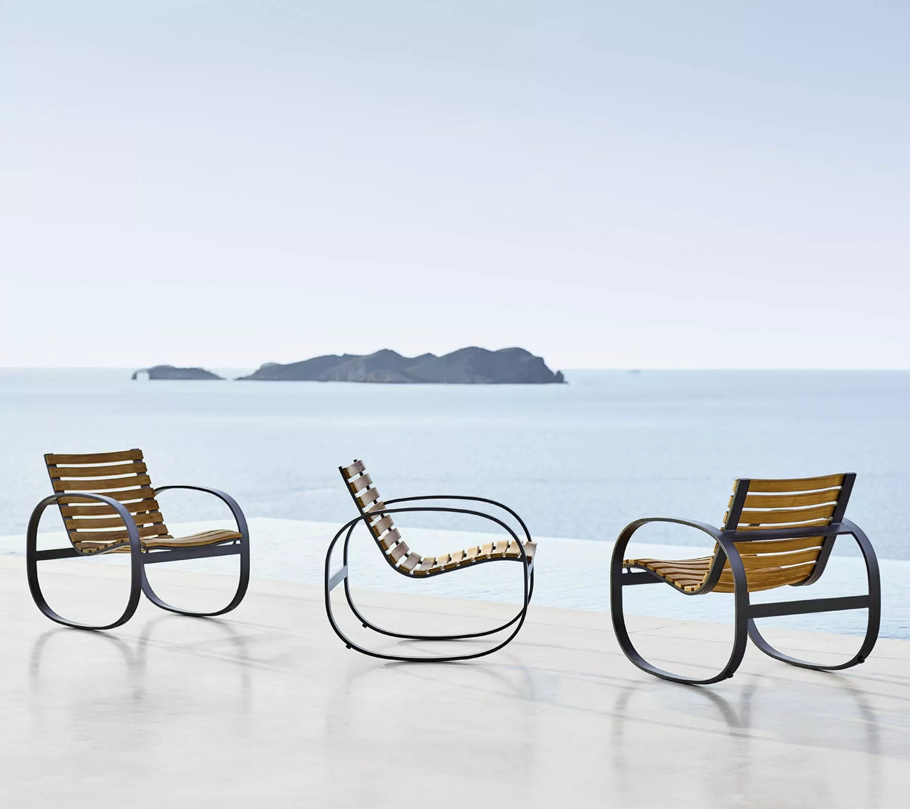 Cane-line Parc Loungesessel | Schaukelsessel 63 cm