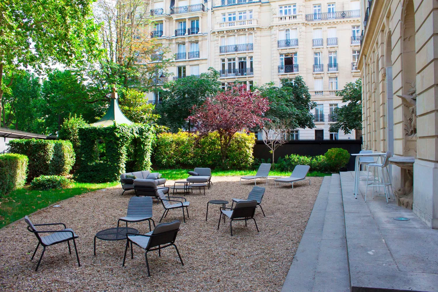 Todus Starling Gartenhocker • Loungehocker 68 cm