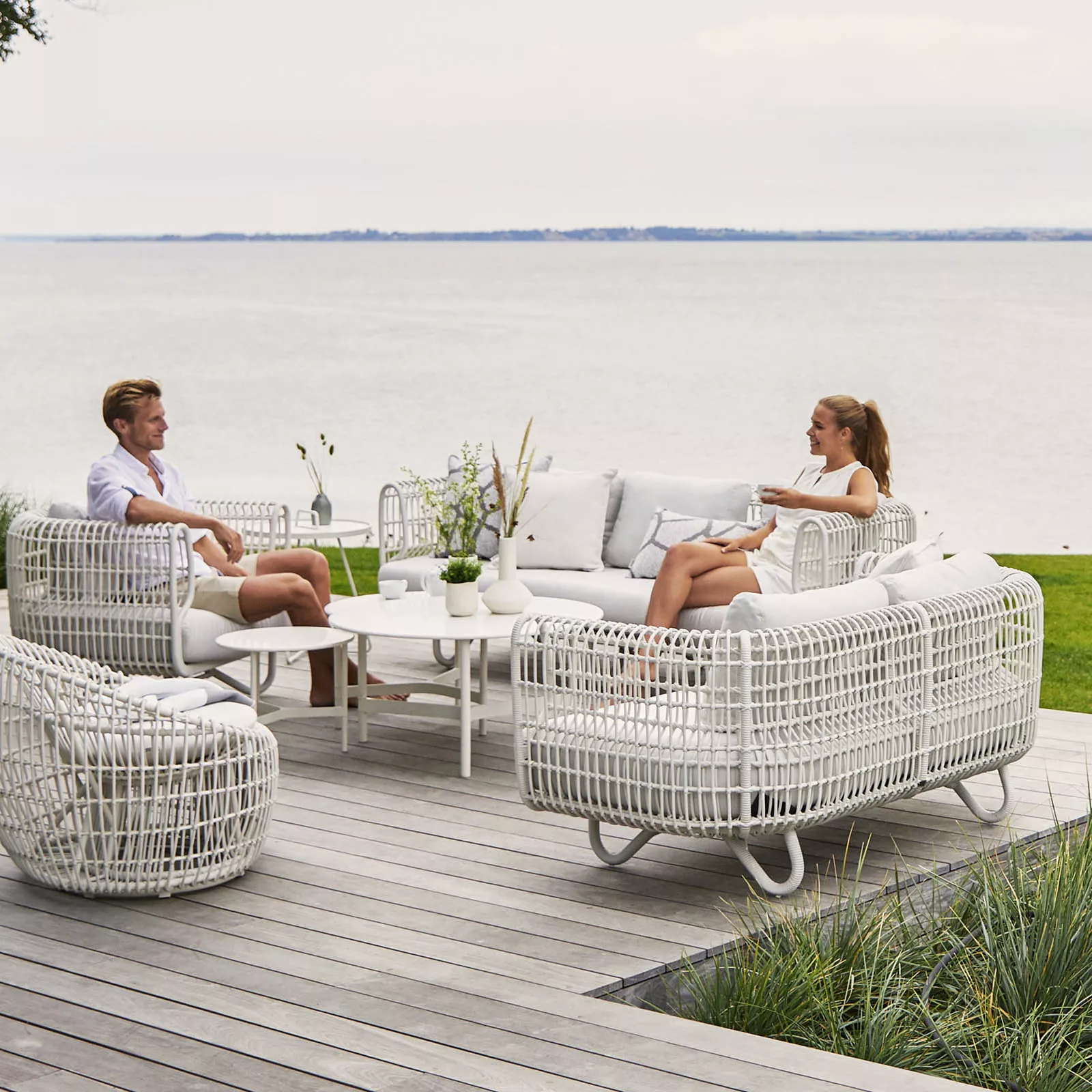 Cane-line Nest Loungesessel | Gartensessel 90 cm