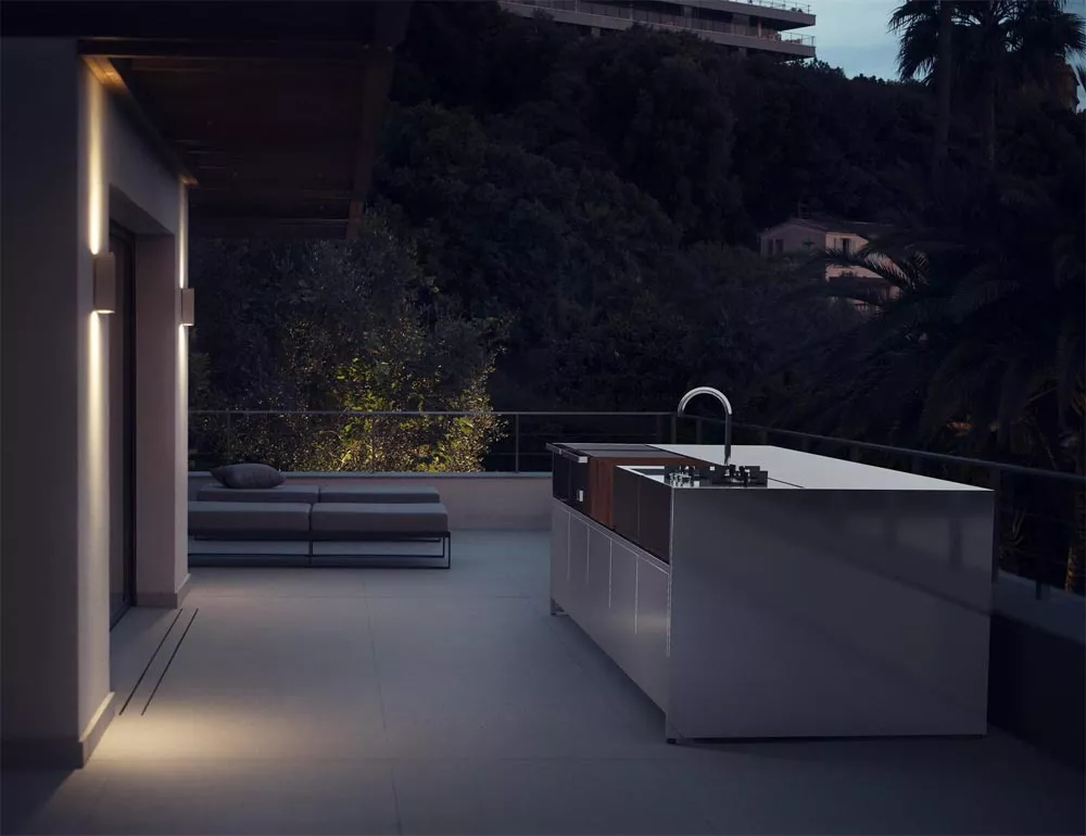 Röshults BBQ Grill Gas Modul für Kitchen Island