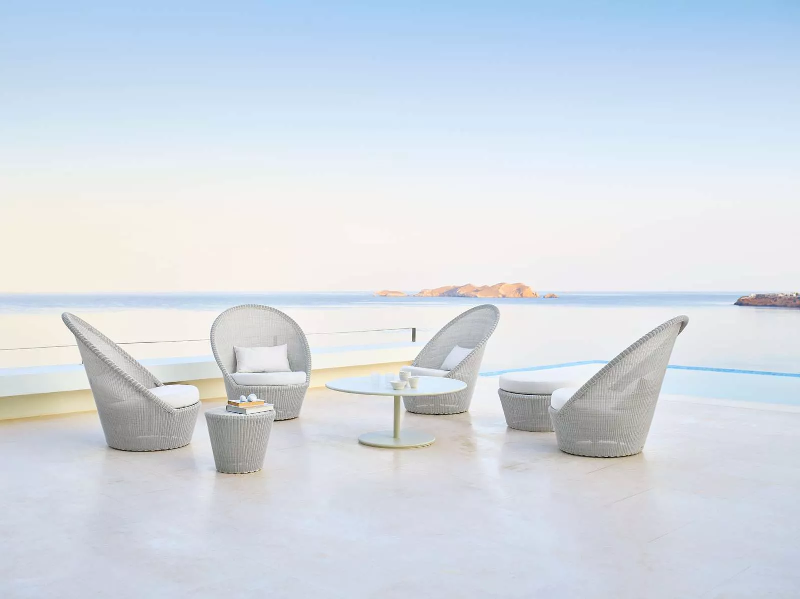 Cane-line Kingston Loungesessel Hochlehner 92 cm