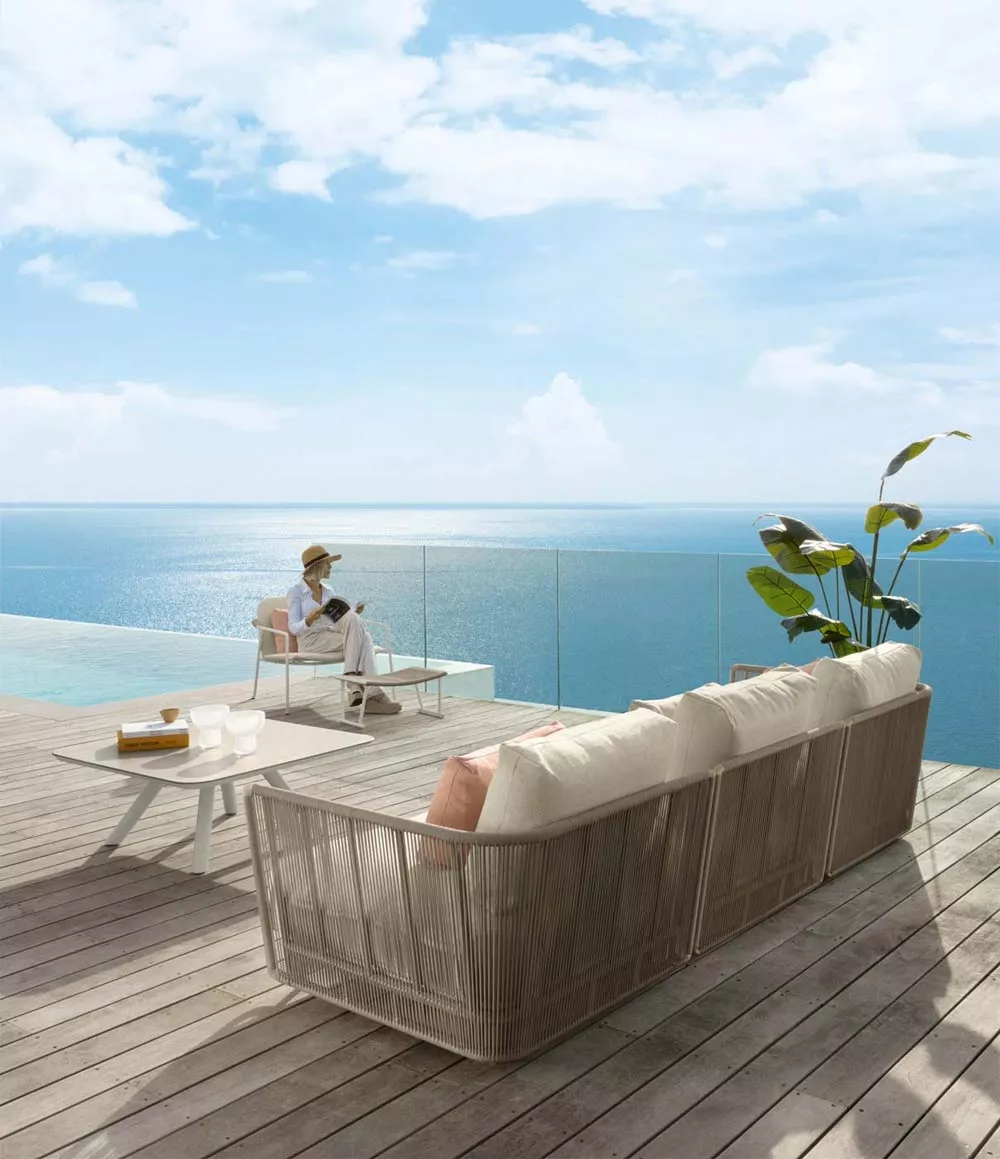 Talenti CORAL Loungesofa Endmodul • inklusive Polster