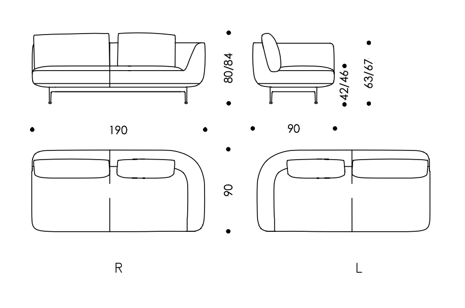 Wittmann ANDES • Abschlusselement 190