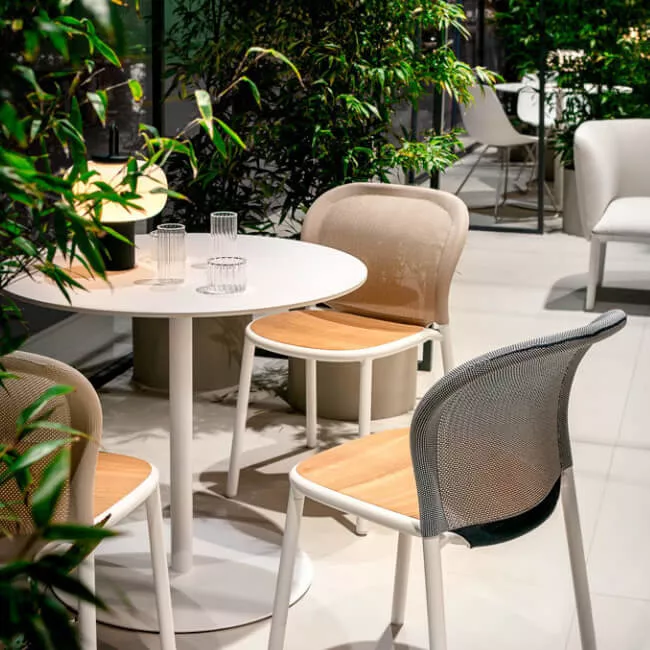 Lapalma Brio Tisch Ø 70 cm rund / 3 verschiedene Tisch-Höhen zur Auswahl