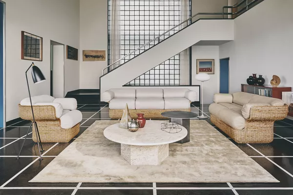 GUBI - BASKET • Loungestuhl